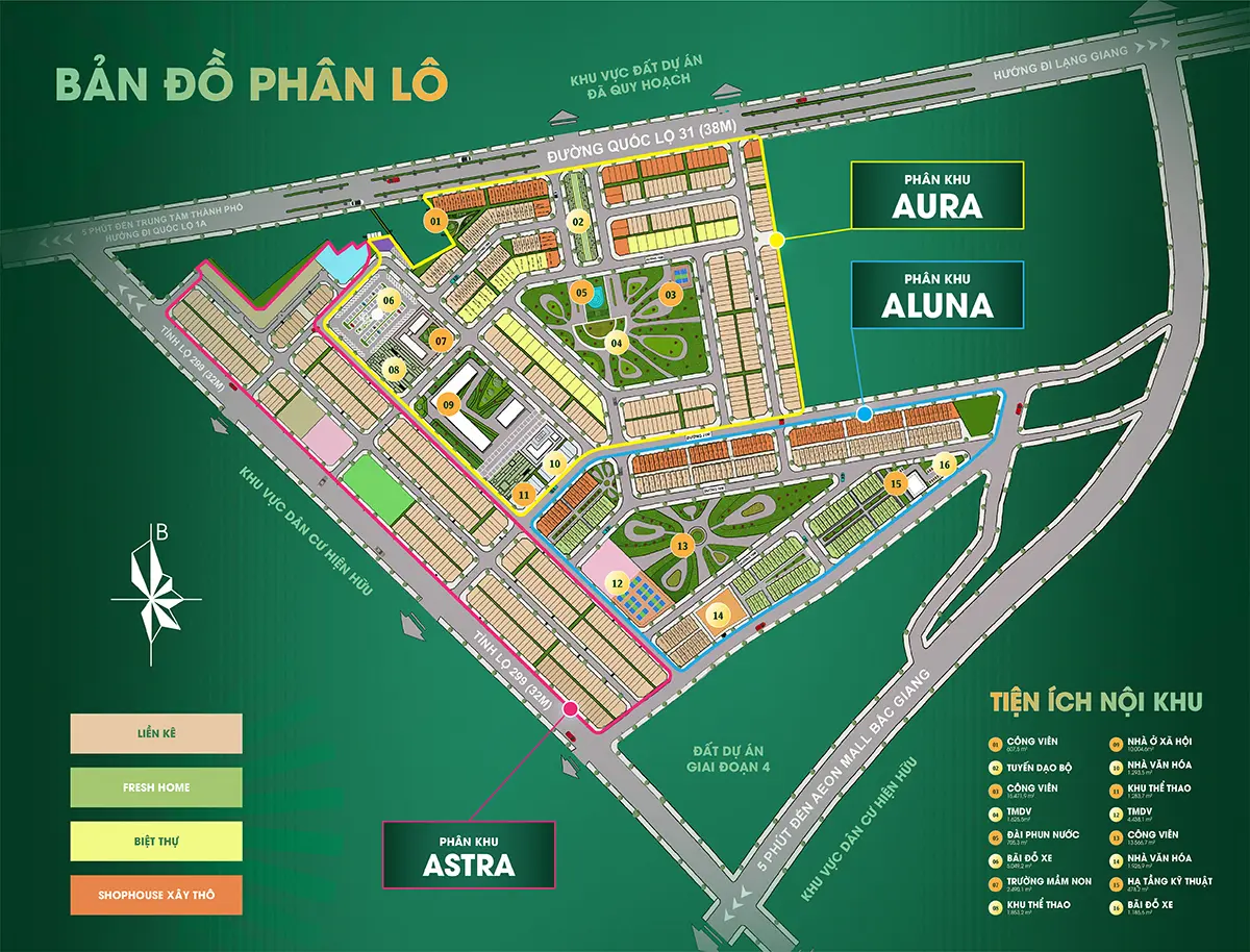 mat-bang-phan-lo-harmonia-city-bac-giang Harmonia City Bắc Giang